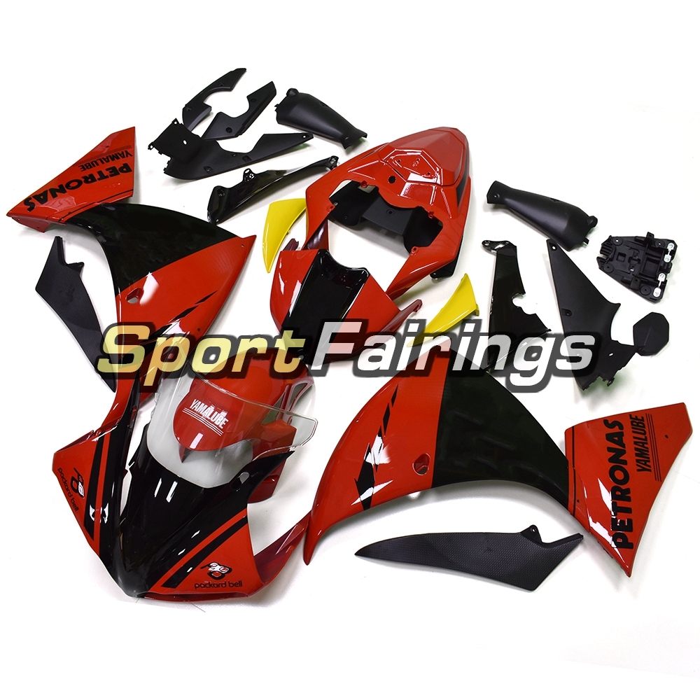 Fairing Kit Fit For Yamaha YZF R1 2009 - 2011 -Red Black