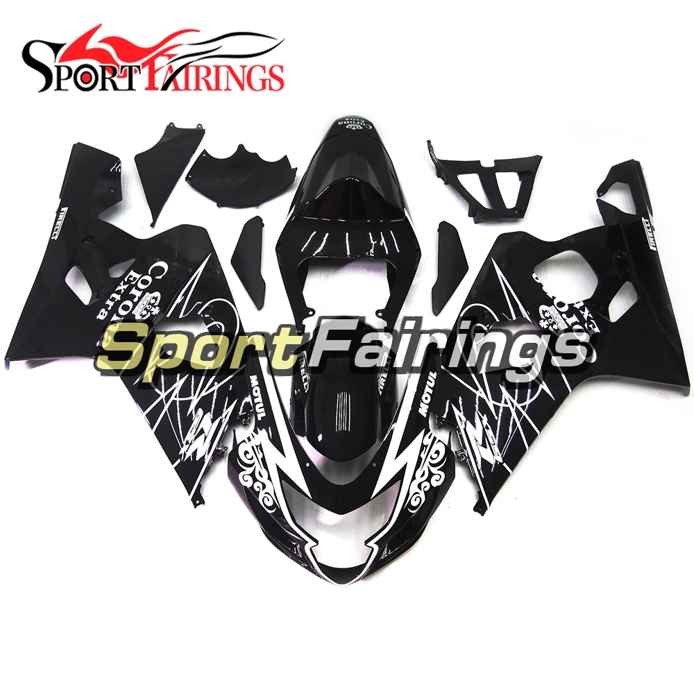 Fairing Kit Fit For Suzuki GSXR600 750 2004 - 2005 - Black