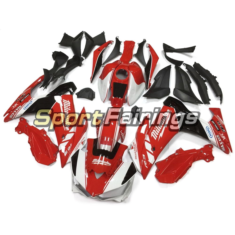 Fairing Kit Fit For Yamaha YZF R25 R3 2014 - 2018 - Red White