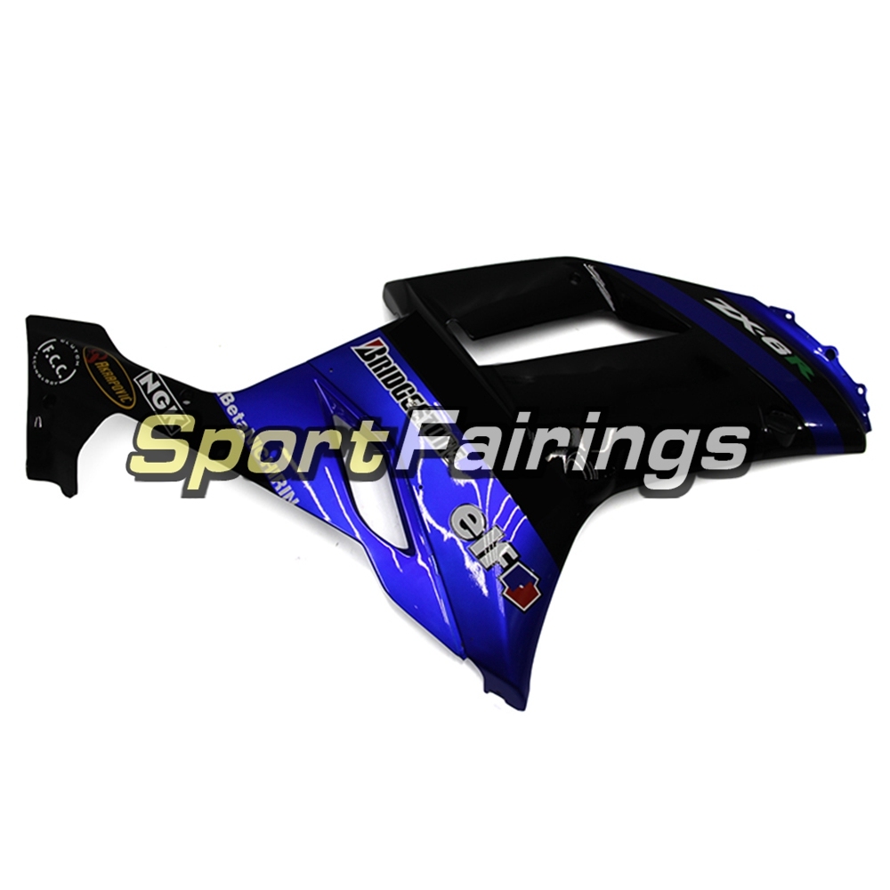Fairing Kit Fit For Kawasaki ZX6R 2007 - 2008 -Blue Black