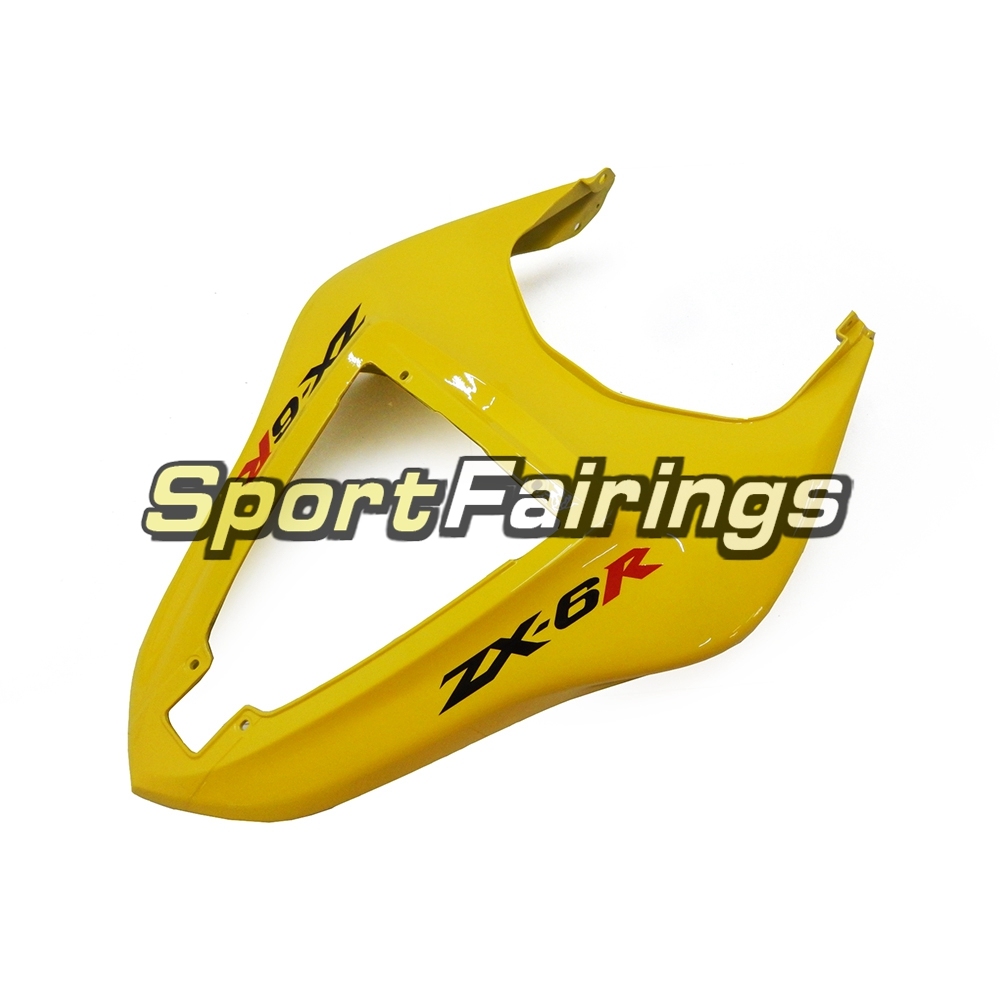 Fairing Kit Fit For Kawasaki ZX6R 2007 - 2008 -Yellow