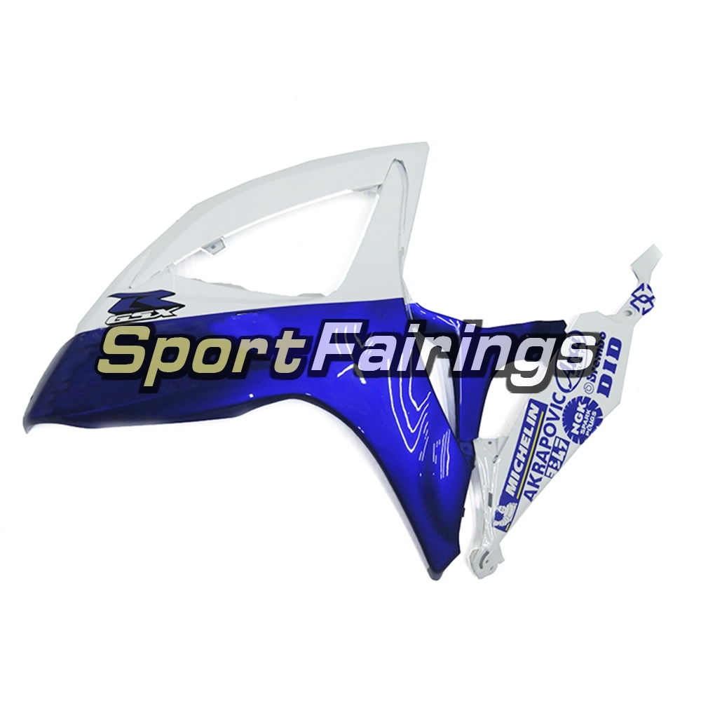 Fairing Kit Fit For Suzuki GSXR600 750 2006 - 2007 - Gloss White Blue