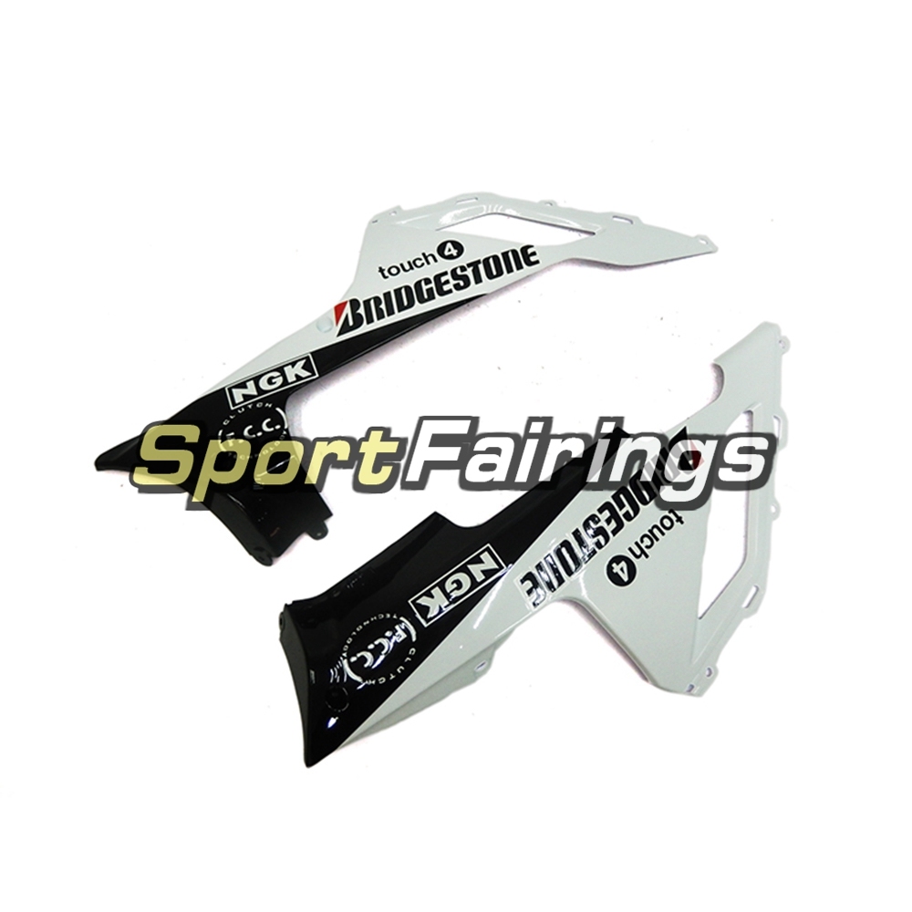 Fairing Kit Fit For Kawasaki ZX6R 2007 - 2008 - Black White