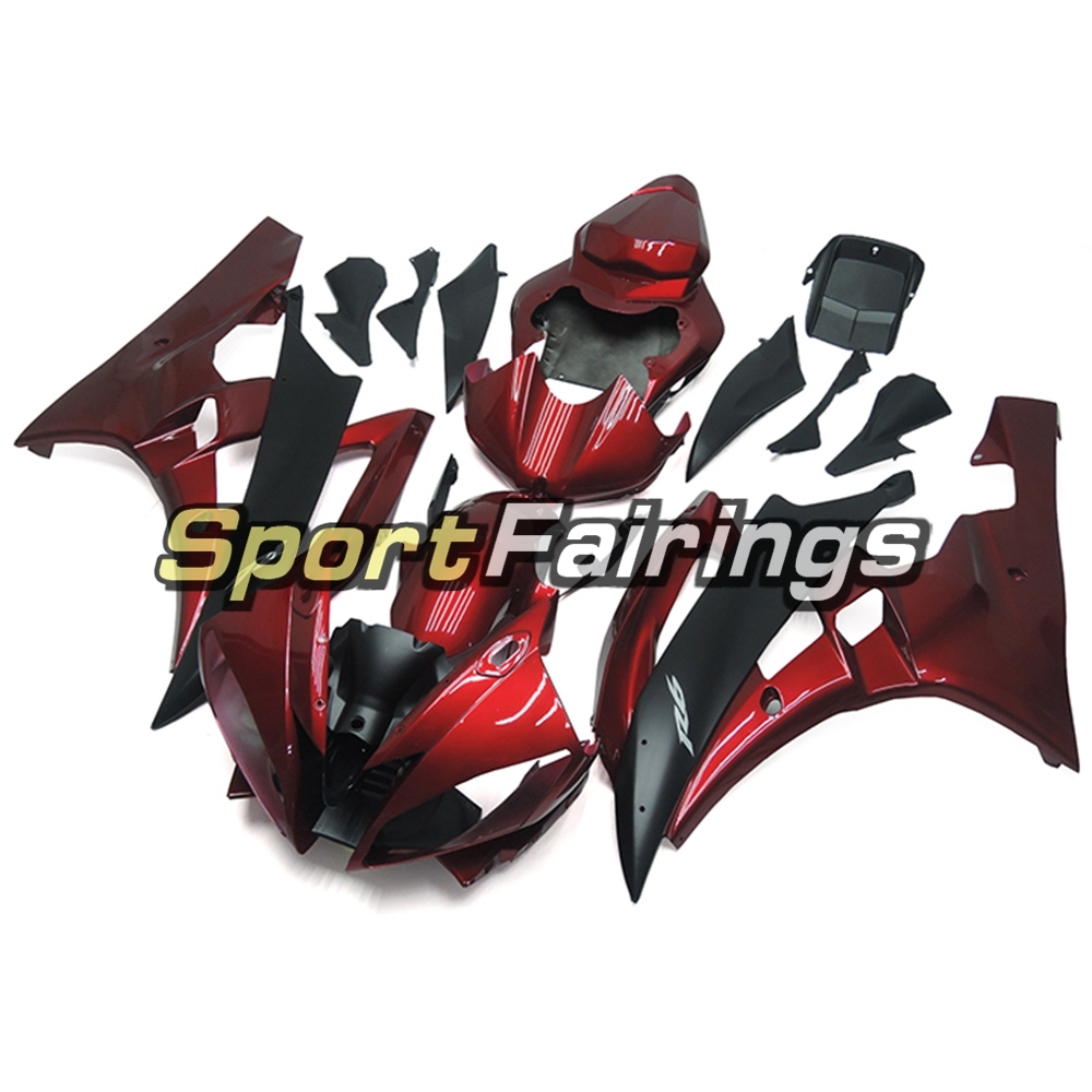 Fairing Kit Fit For Yamaha YZF R6 2006 2007 - Red