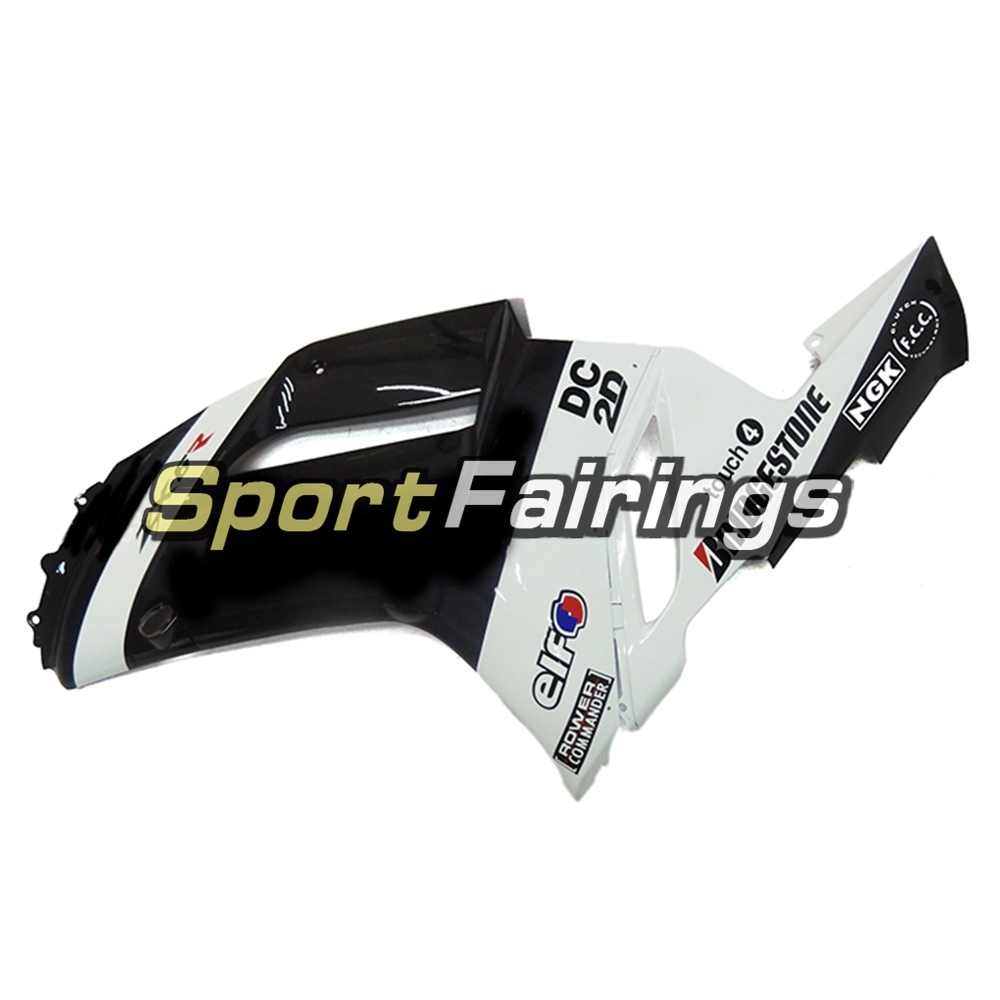 Fairing Kit Fit For Kawasaki ZX6R 2007 - 2008 - Black White