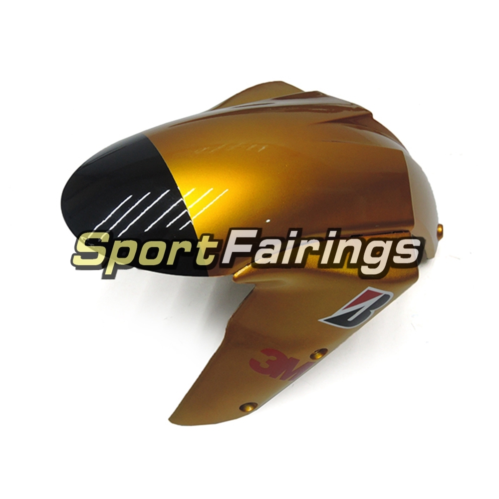 Fairing Kit Fit For Kawasaki ZX6R 2007 - 2008 -Gloss Gold Black