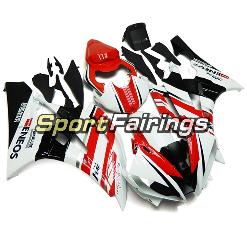 Fairing Kit Fit For Yamaha YZF R6 2006 2007 - White Red