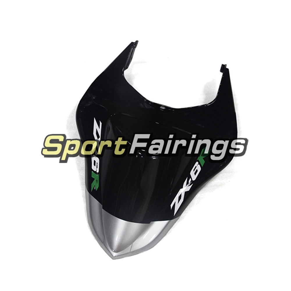 Fairing Kit Fit For Kawasaki ZX6R 2007 - 2008 -Black Sliver