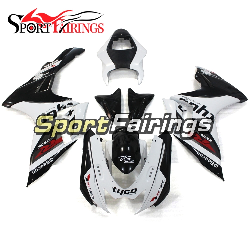 Fairing Kit Fit For Suzuki GSXR600 750 K11 2011 - 2016 - Black White
