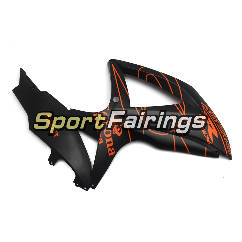 Fairing Kit Fit For Suzuki GSXR600 750 2008 - 2010 - Orange Black