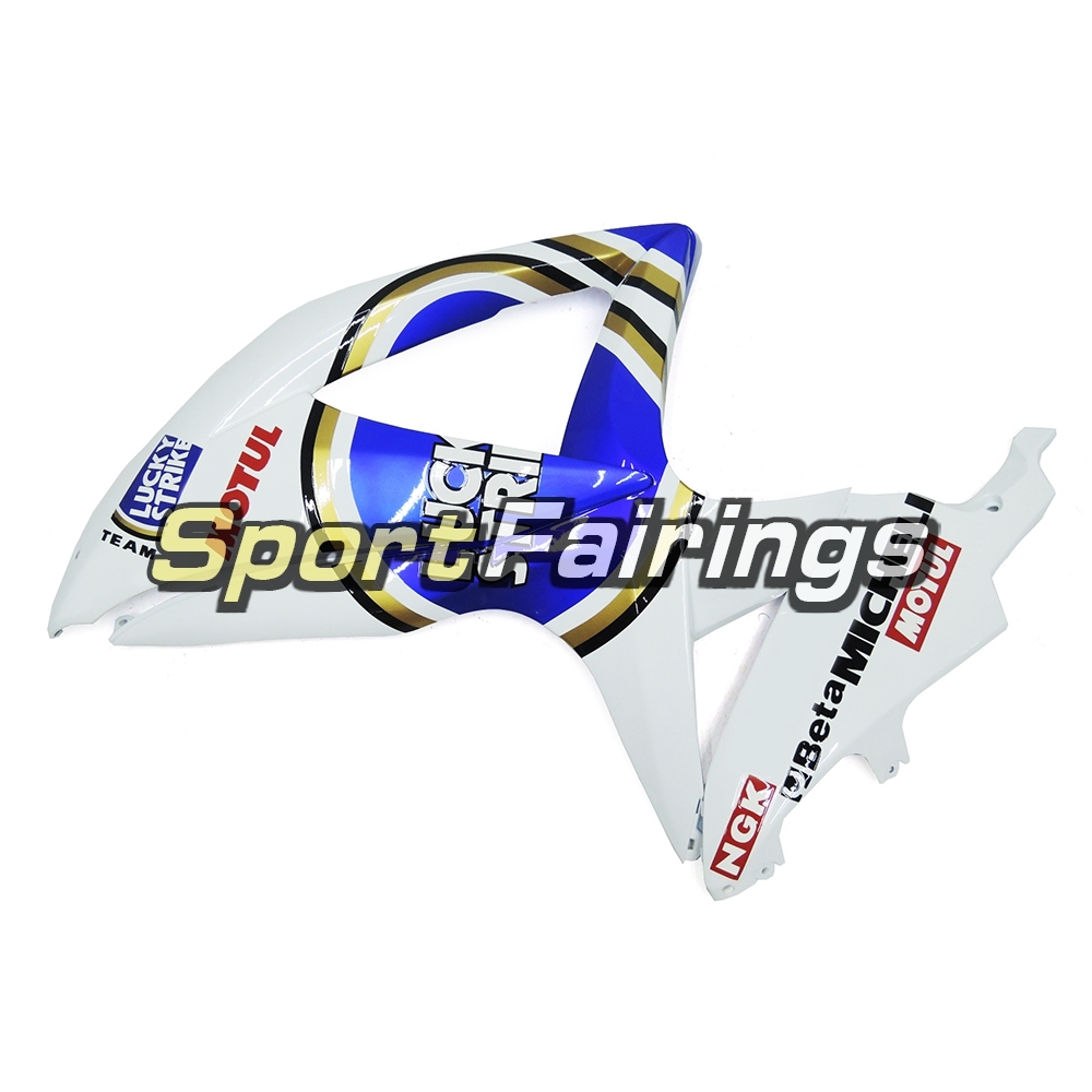 Fairing Kit Fit For Suzuki GSXR600 750 2008 - 2010 - White Blue