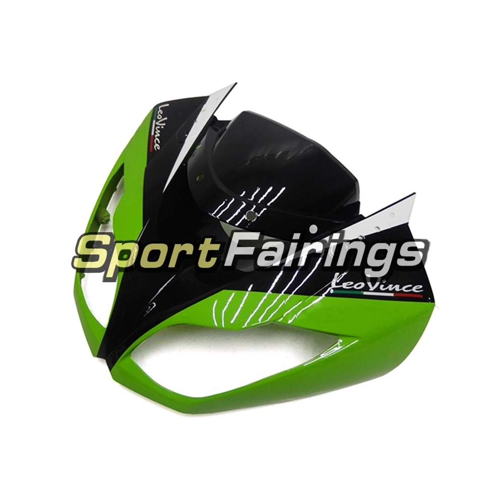 Fairing Kit Fit For Kawasaki ZX6R 2009 - 2010 - LeoVince Green Black