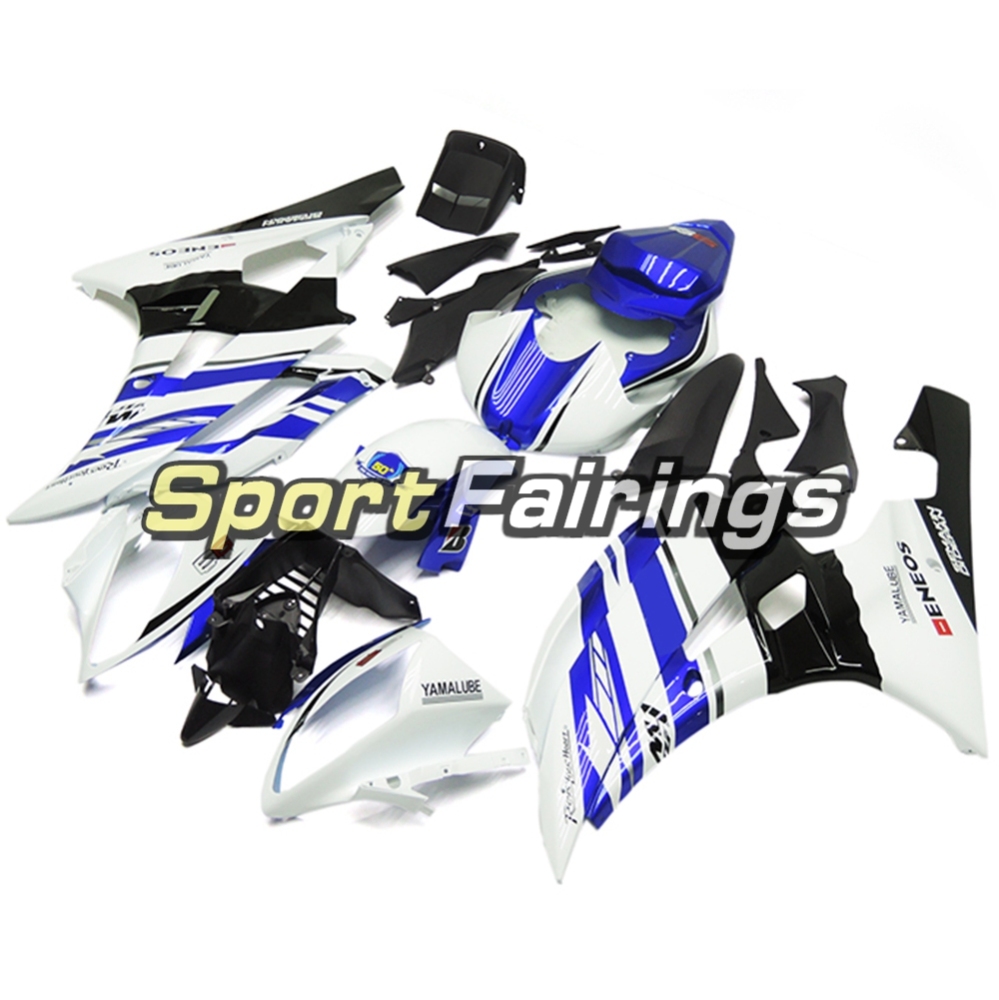 Fairing Kit Fit For Yamaha YZF R6 2006 2007 - Blue White