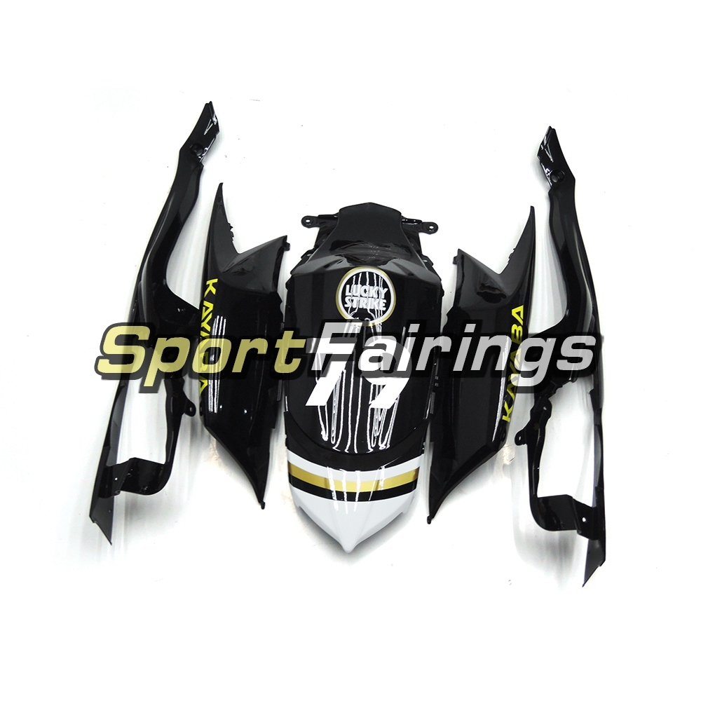 Fairing Kit Fit For Suzuki GSXR600 750 2008 - 2010 - White Black Gold