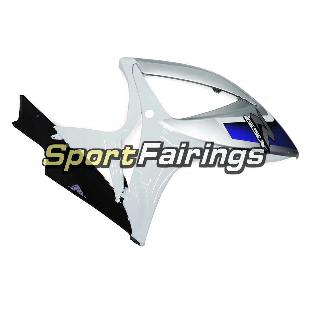 Fairing Kit Fit For Suzuki GSXR600 750 2006 - 2007 - White Silver