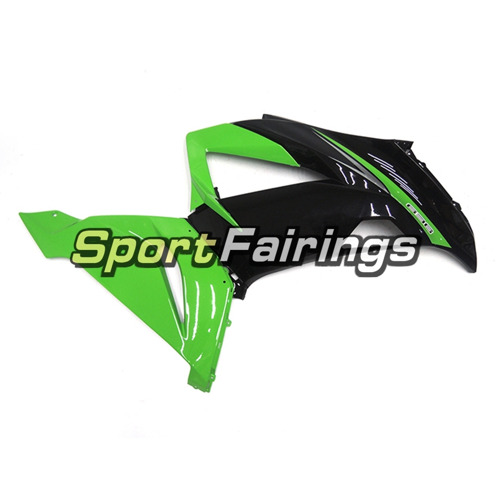Fairing Kit Fit For Kawasaki ZX6R 2013 - 2017 - Green Black
