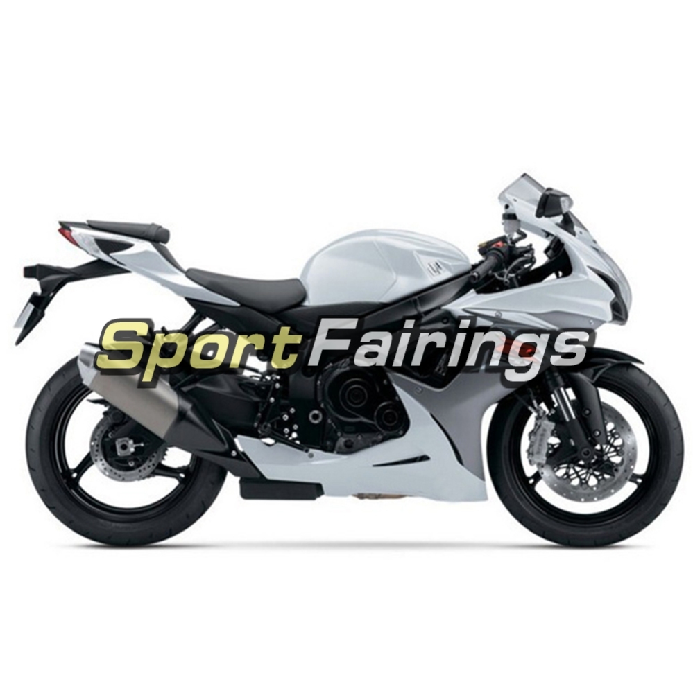 Fairing Kit Fit For Suzuki GSXR600 750 K11 2011 - 2016 - White Silver