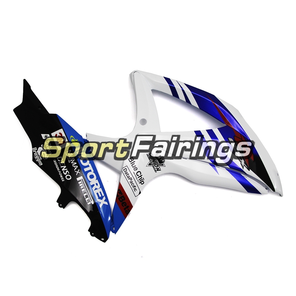 Fairing Kit Fit For Suzuki GSXR600 750 2008 - 2010 - White Blue Black