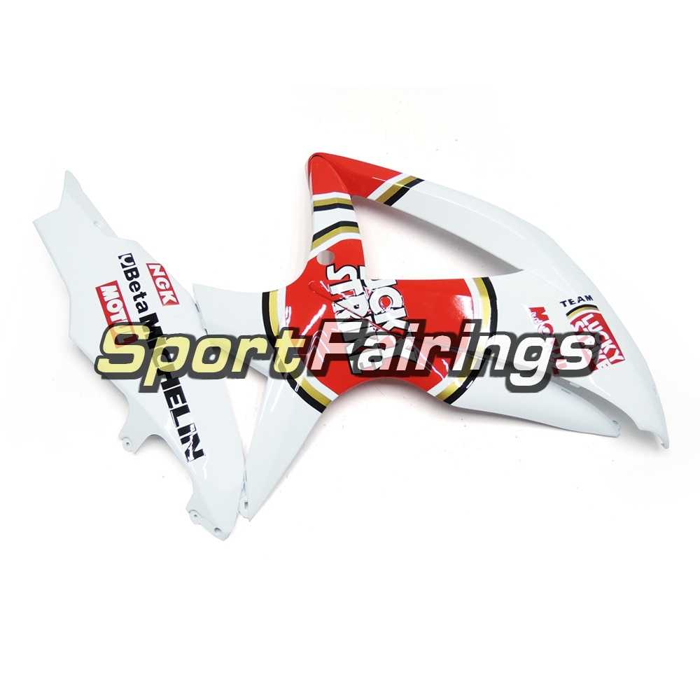 Fairing Kit Fit For Suzuki GSXR600 750 2008 - 2010 - White Red