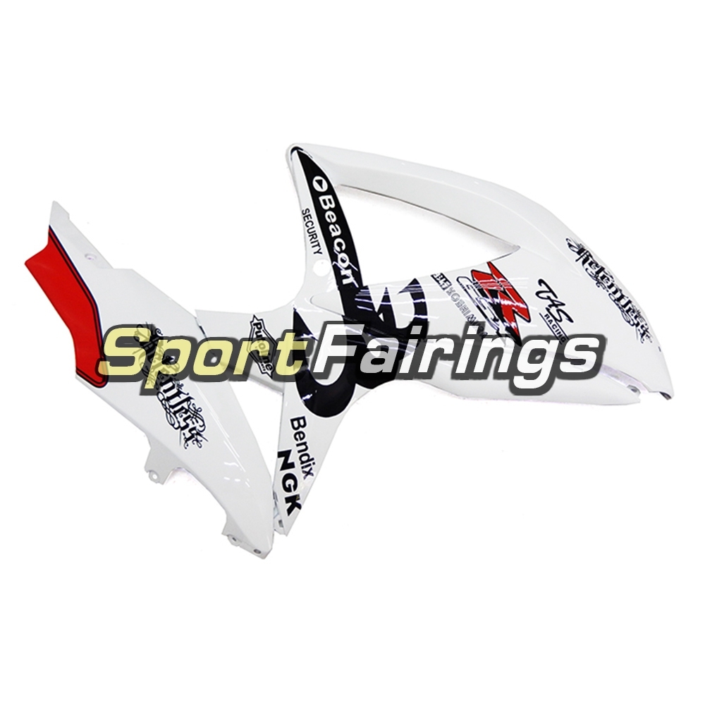 Fairing Kit Fit For Suzuki GSXR600 750 2008 - 2010 - White Black