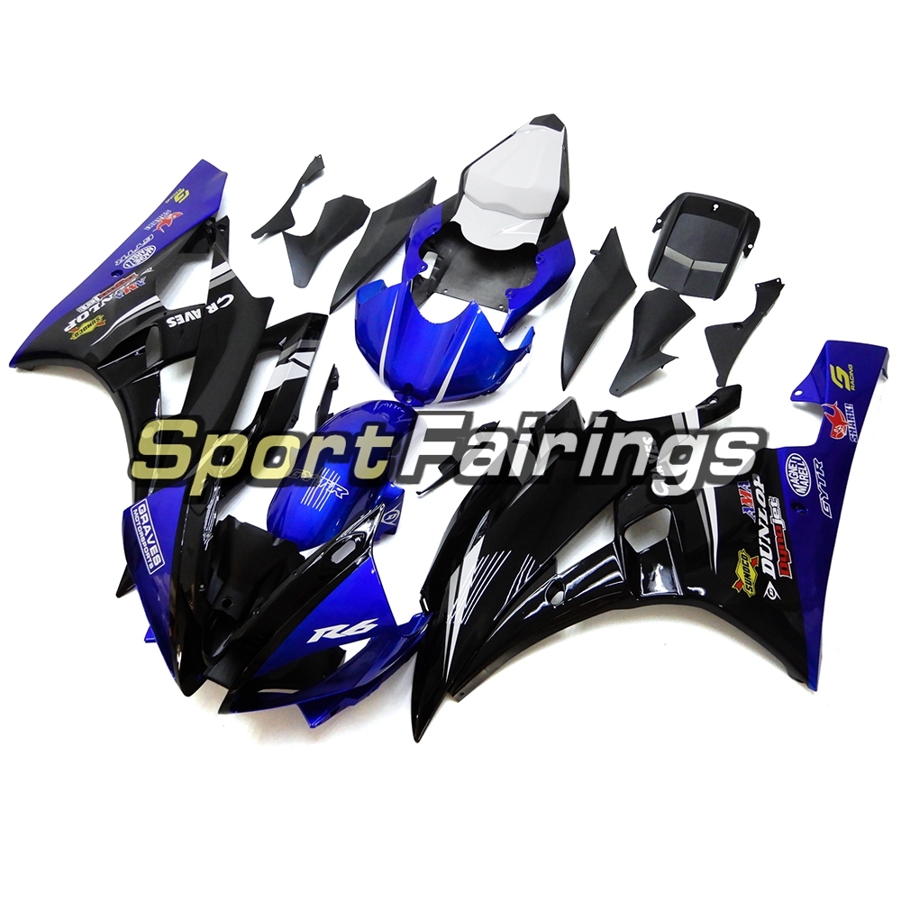 Fairing Kit Fit For Yamaha YZF R6 2006 2007 - White Blue