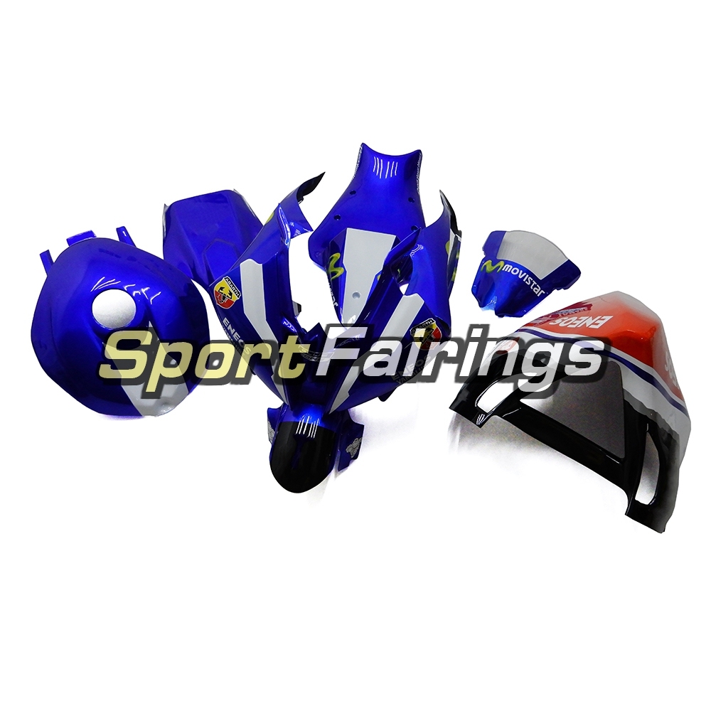 Fiberglass Racing Fairing Kit Fit For YZF R6 2008 - 2016 - Blue Red