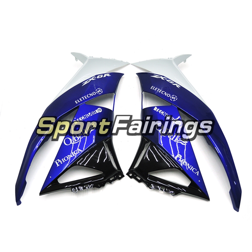 Fairing Kit Fit For Suzuki GSXR600 750 2008 - 2010 - Blue White