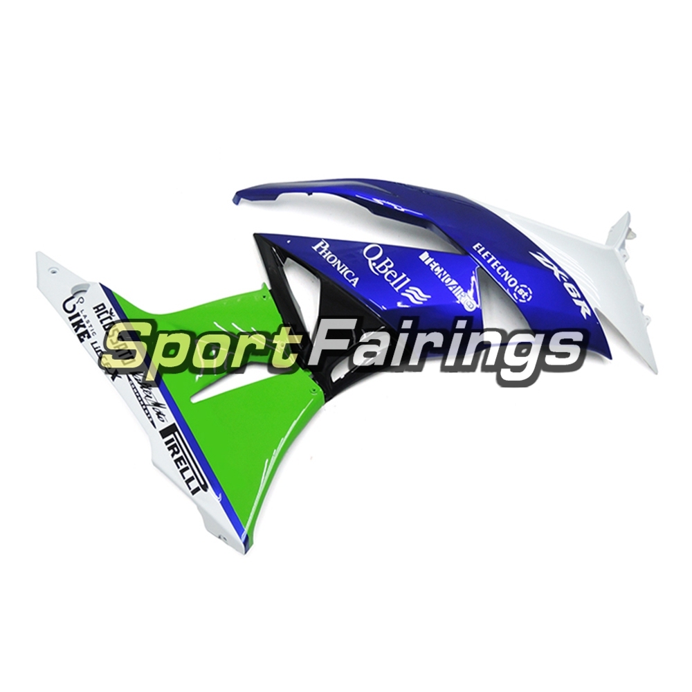 Fairing Kit Fit For Kawasaki ZX6R 2009 - 2010 - Bell Blue Green