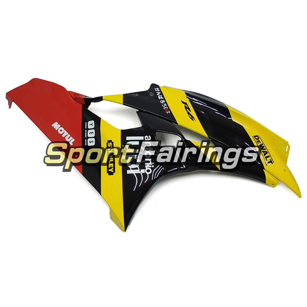 Fairing Kit Fit For Yamaha YZF R6 2006 2007 - Yellow Black