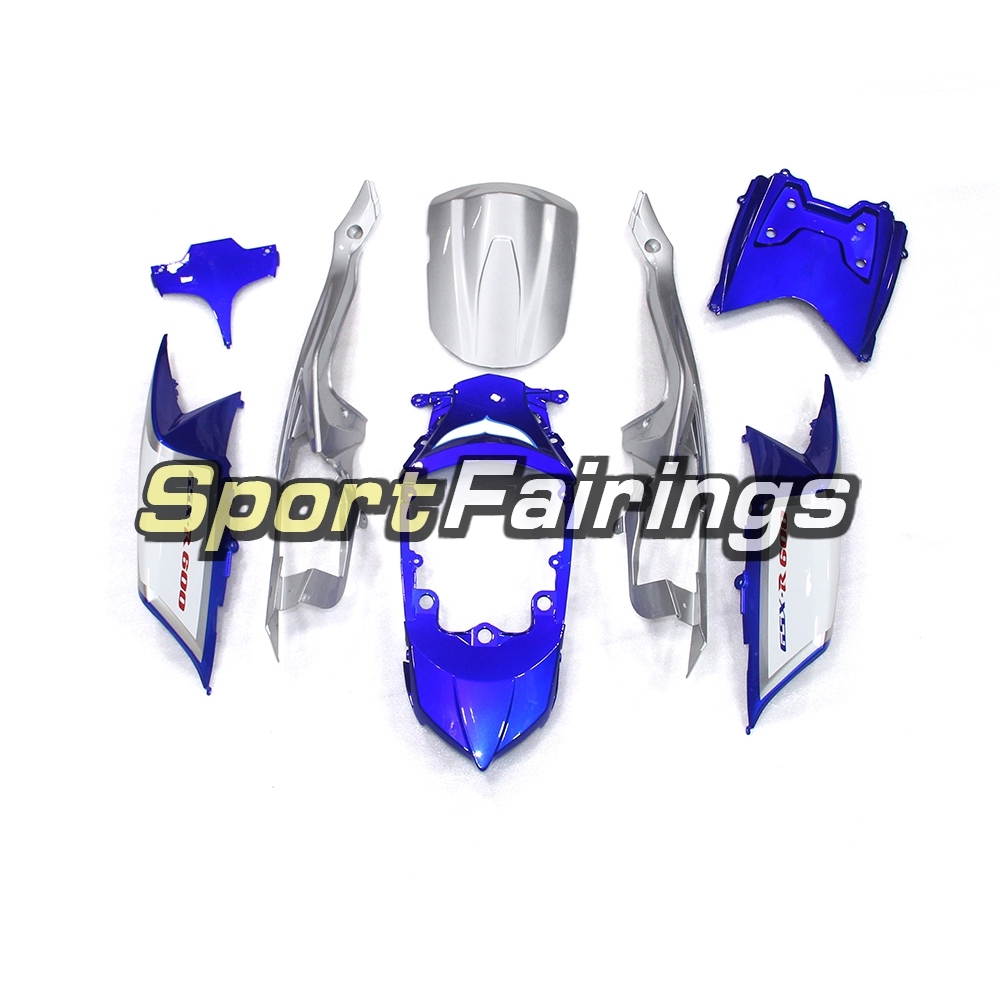 Fairing Kit Fit For Suzuki GSXR600 750 2008 - 2010 - Blue White