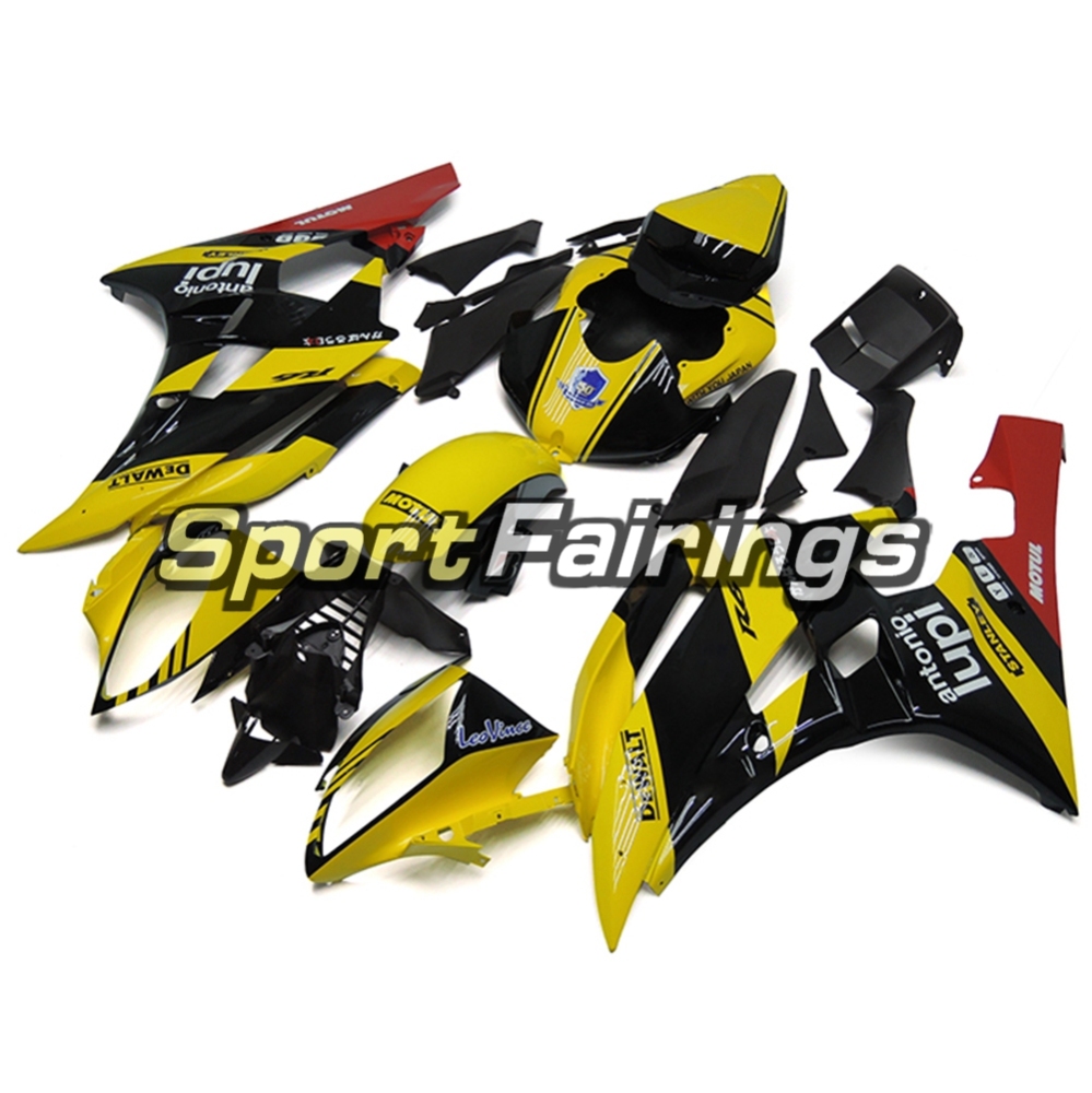 Fairing Kit Fit For Yamaha YZF R6 2006 2007 - Yellow Black