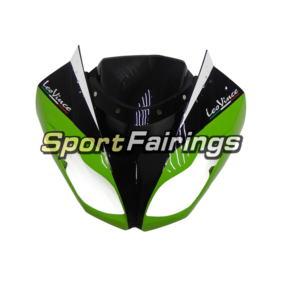 Fairing Kit Fit For Kawasaki ZX6R 2009 - 2010 - LeoVince Green Black