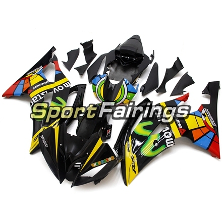 Fairing Kit Fit For Yamaha YZF R6 2008 - 2016 - Movistar Colorful