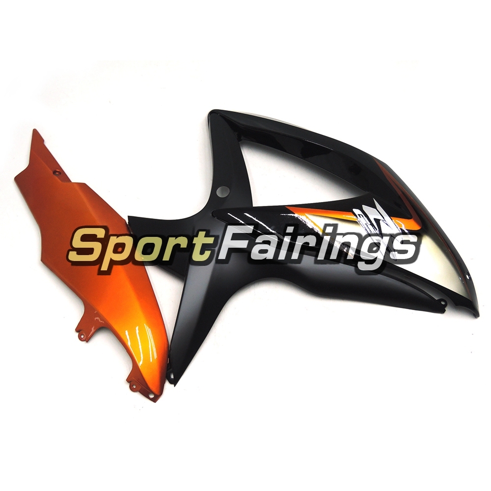 Fairing Kit Fit For Suzuki GSXR600 750 2008 - 2010 - Orange Black