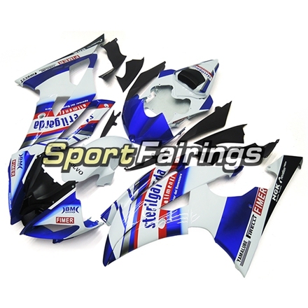 Fairing Kit Fit For Yamaha YZF R6 2008 - 2016 - Blue White