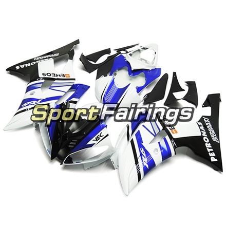 Fairing Kit Fit For Yamaha YZF R6 2008 - 2016 - White Blue