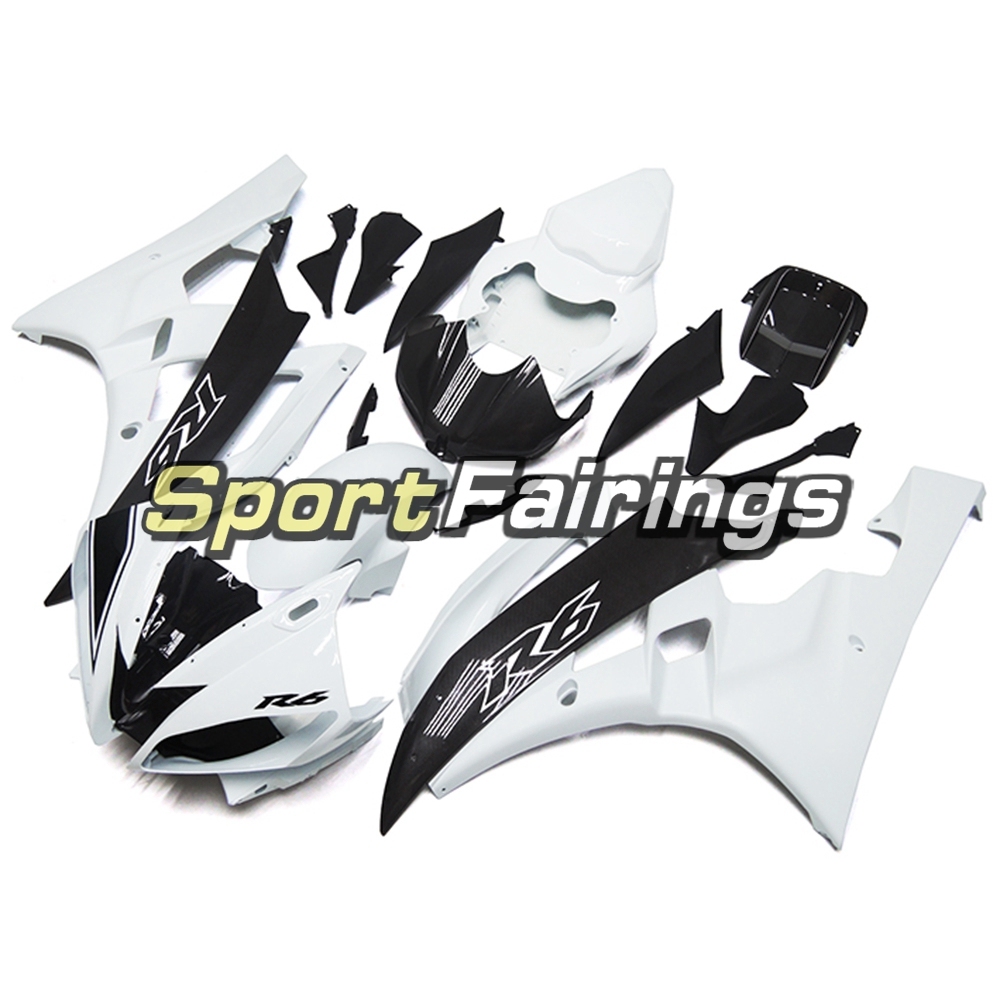 Fairing Kit Fit For Yamaha YZF R6 2006 2007 - Carbon Fiber effect