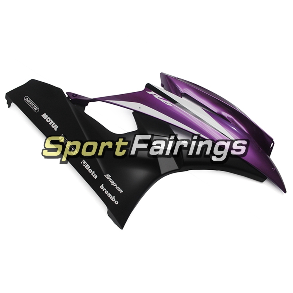 Fairing Kit Fit For Yamaha YZF R6 2006 2007 - Purple Black