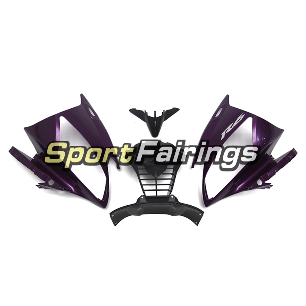 Fairing Kit Fit For Yamaha YZF R6 2006 2007 - Purple Black
