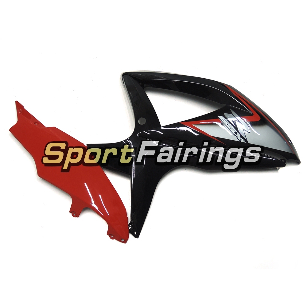 Fairing Kit Fit For Suzuki GSXR600 750 2008 - 2010 - Red Black