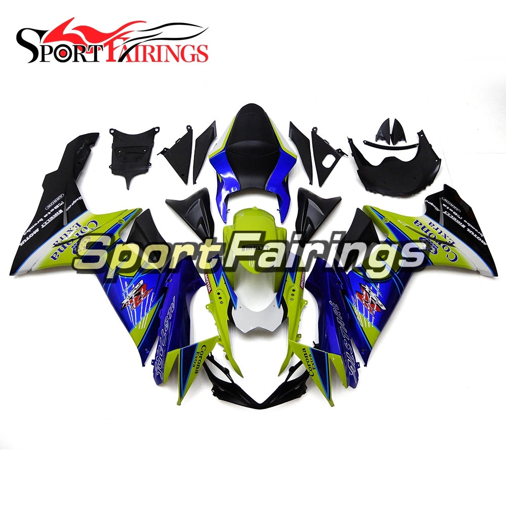 Fairing Kit Fit For Suzuki GSXR600 750 K11 2011 - 2016 - Green Blue Black
