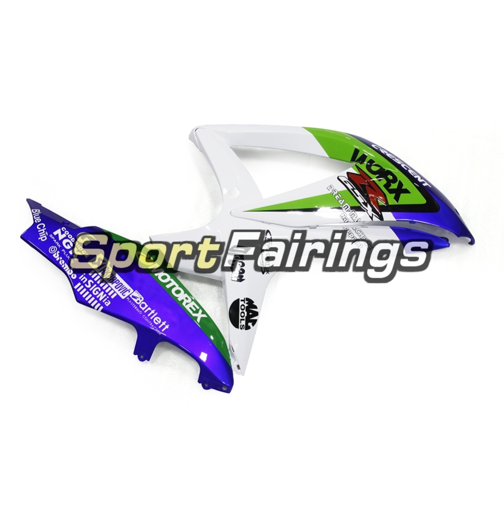 Fairing Kit Fit For Suzuki GSXR600 750 2008 - 2010 - White Blue Green