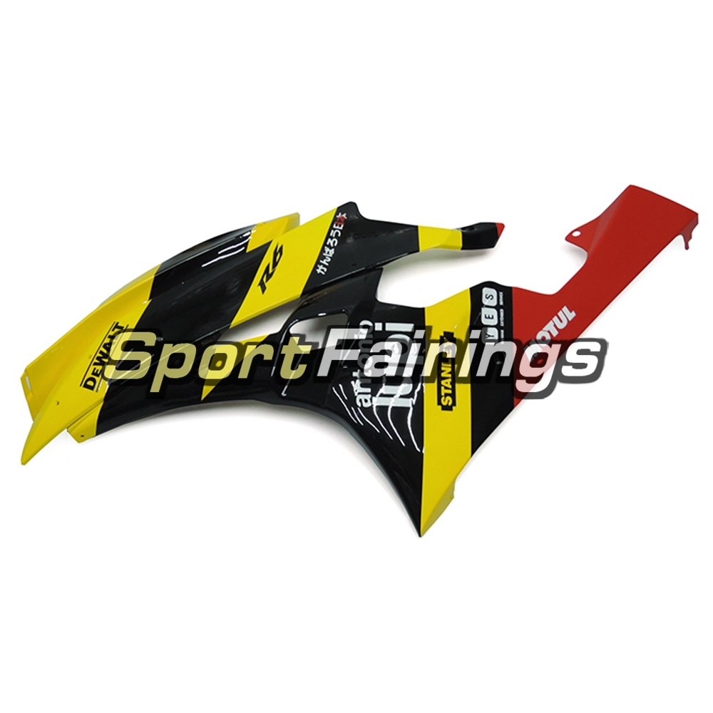 Fairing Kit Fit For Yamaha YZF R6 2006 2007 - Yellow Black