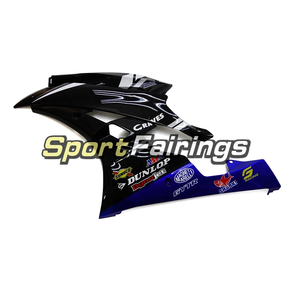 Fairing Kit Fit For Yamaha YZF R6 2006 2007 - White Blue