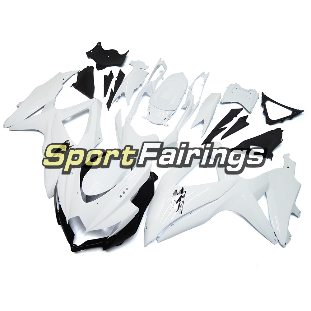 Fairing Kit Fit For Suzuki GSXR600 750 2008 - 2010 - Pearl White