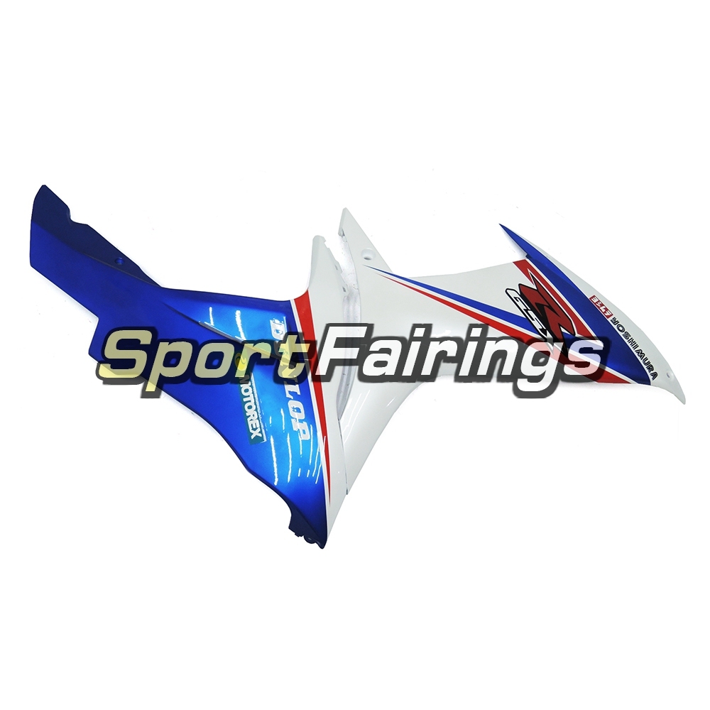 Fairing Kit Fit For Suzuki GSXR600 750 K11 2011 - 2016 - White Blue