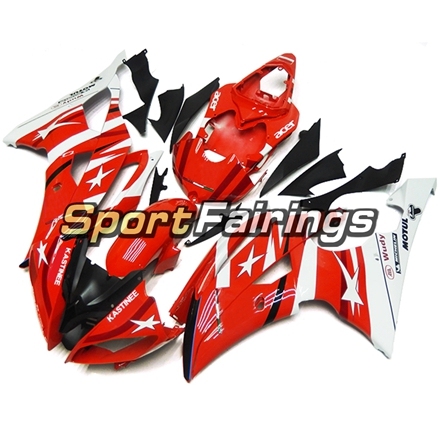 Fairing Kit Fit For Yamaha YZF R6 2008 - 2016 - Red White