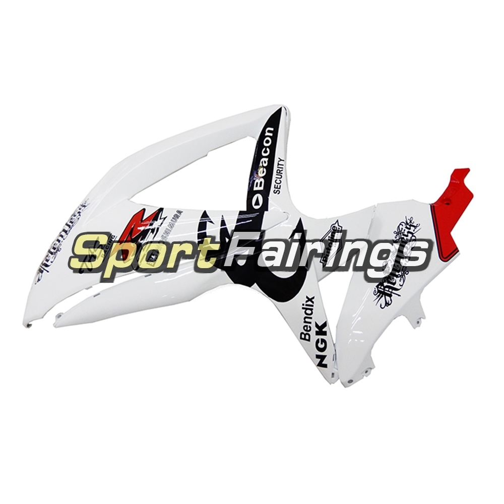 Fairing Kit Fit For Suzuki GSXR600 750 2008 - 2010 - White Black