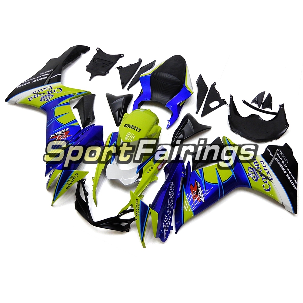 Fairing Kit Fit For Suzuki GSXR600 750 K11 2011 - 2016 - Green Blue Black