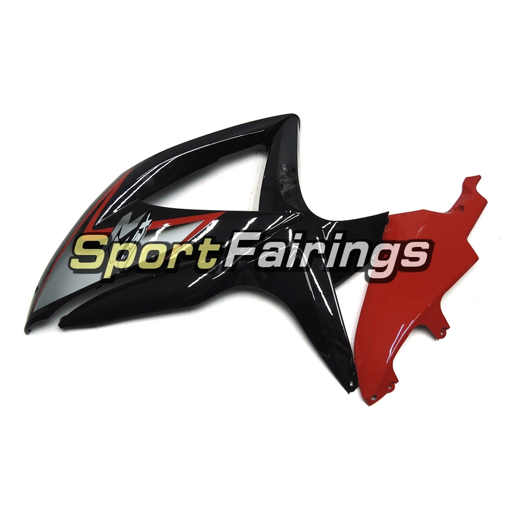 Fairing Kit Fit For Suzuki GSXR600 750 2008 - 2010 - Red Black